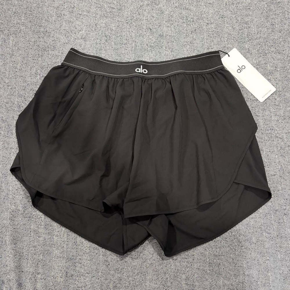 ALO Yoga Black Athletic Shorts